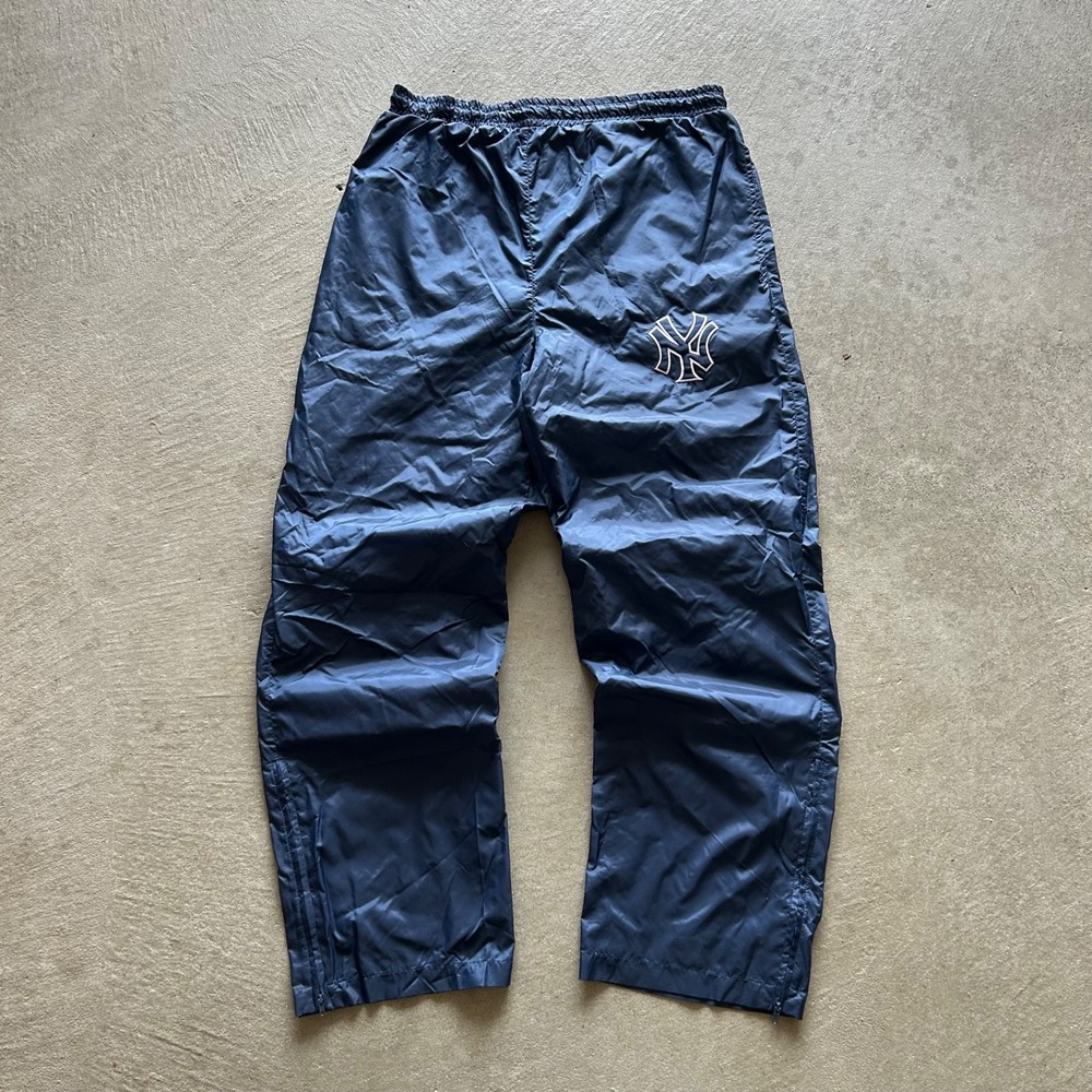 Vintage 80s Russell Athletic New York Yankees Sweatpants Size Small Navy Blue